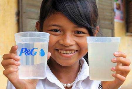 P & G Water Purifying Sachets