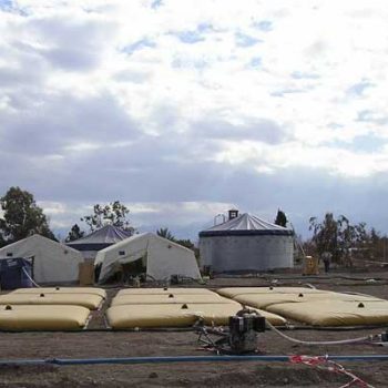 Water Bladder Tank Farm