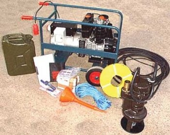 2" Solids handling pump & generator kit