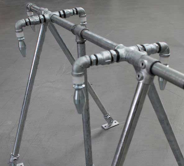 Tapstand Kits with Water Saving Taps Butyl Products Ltd