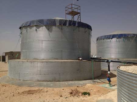 Tank-Plinth-Steel Tank Plinth Kit showing Steels