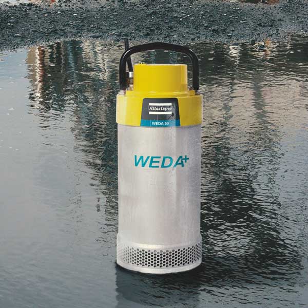 Weda Pumps. Electric, Submersible, Dewatering