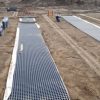 Laqndflex Gasflow Geocomposite install and roll