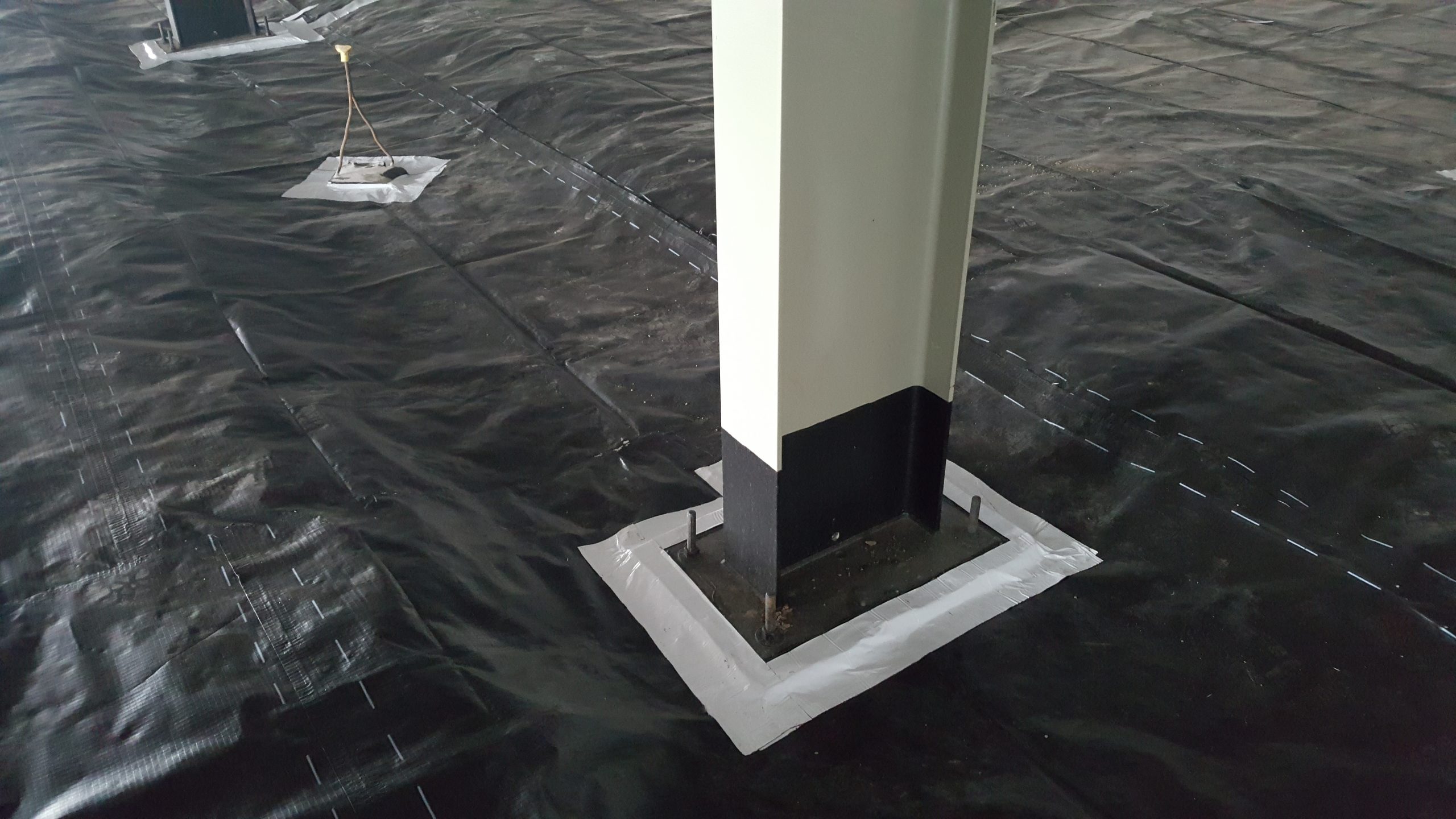 Column Sealing Detail