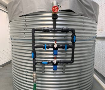 Inline Water Purification; Butyl Aquatabs Tank System