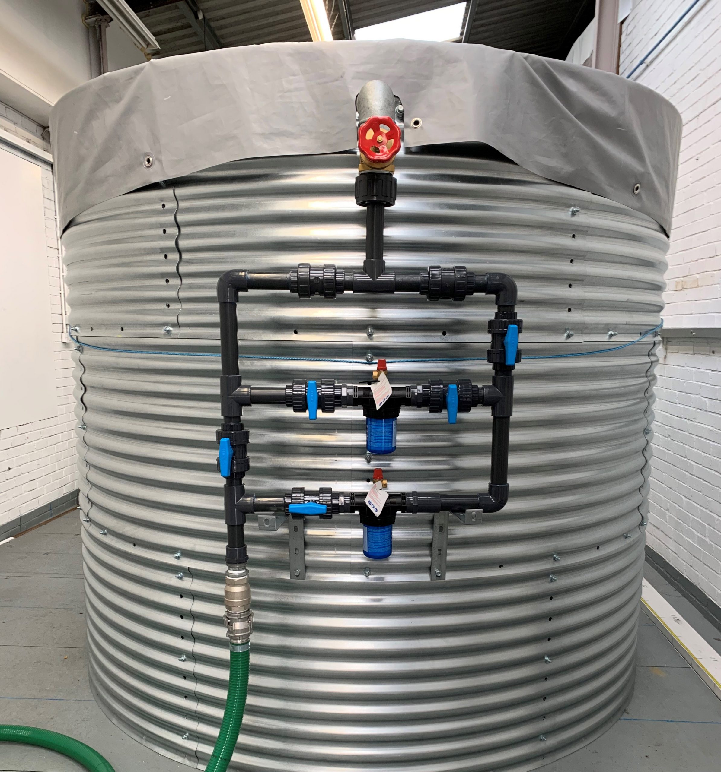 Butyl Aquatabs Tank System Inline Water Purification; Butyl Aquatabs Tank System