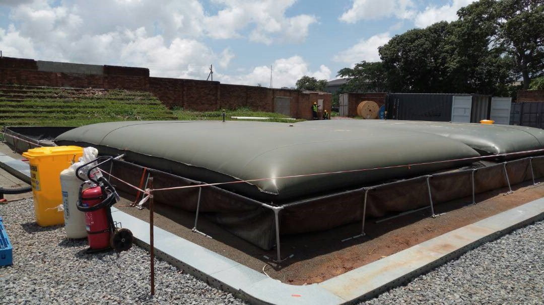 fuel bladder installation